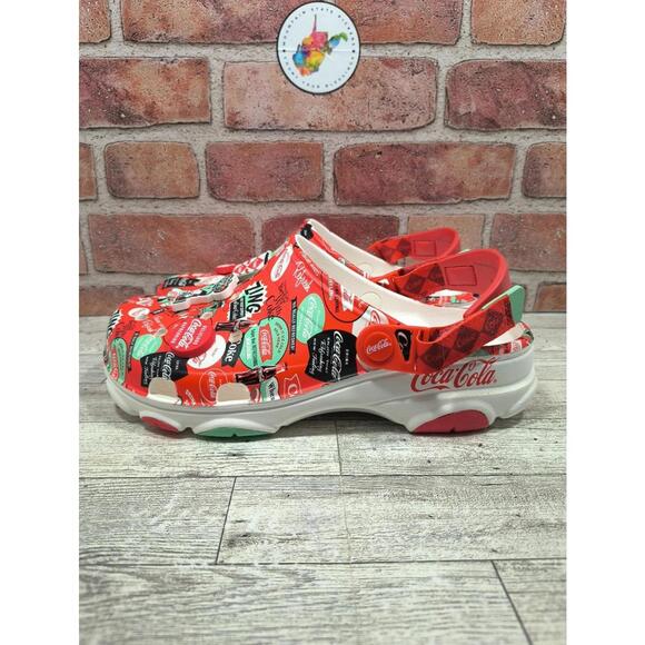 Crocs X Coca Cola All Terrain Clogs Men's 9 Women's 11 Limited Edition NWT
